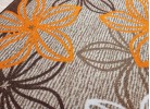 Мокетена пътека ERIKA 8013 beige/orange